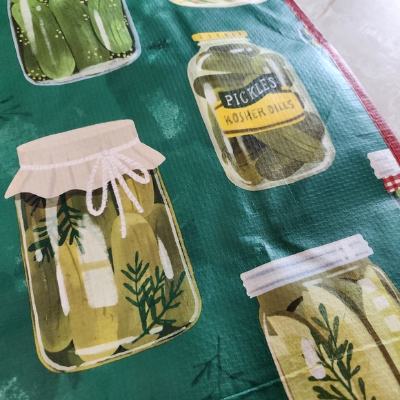 Homegoods TJMaxx Marshalls Viral Pickle Assortment Tote Bag Set of 2 Reusable - Picture 10 of 10